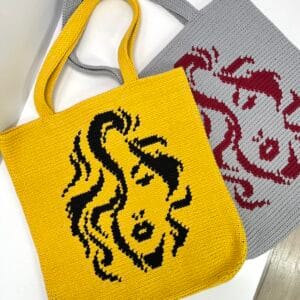 IMG_2221 Сумка Muse Bag з бавовняної пряжі з жакардовим візерунком